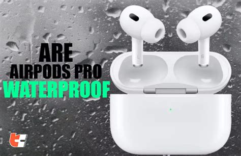 are airpods pros waterproof shower.